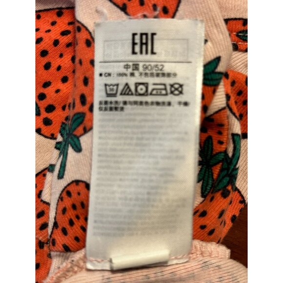Kids Strawberry Print Long Sleeve Top  Gap  Organic Cotton  Size 2 Years - Picture 6 of 6